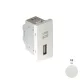 45437_SGE USB-A adatkommunikációs aljzat, jég - 1 modul