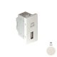 45437_SPE USB-A adatkommunikációs aljzat, gyöngyház - 1 modul