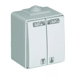 48290_CBR IP65 Redőnykapcsoló fehér