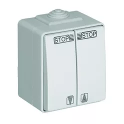 48290_CCZ IP65 Redőnykapcsoló szürke