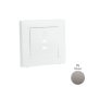 50675_TPL dupla töltő aljzat fedél (2x USB-C), platina