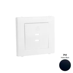   50675_TPM dupla töltő aljzat fedél (2x USB-C), matt fekete