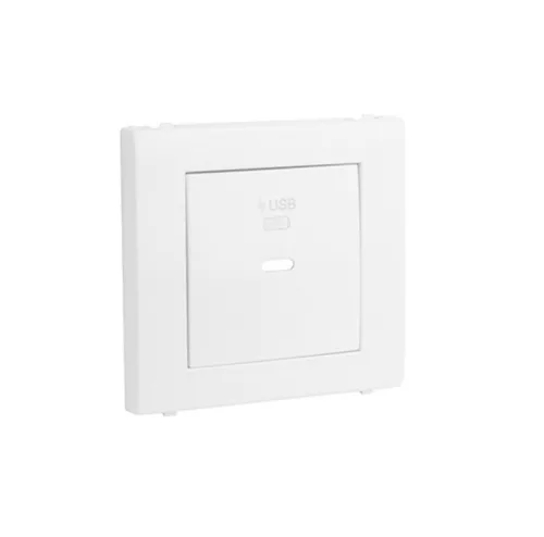 50676_TBR USB-C töltő aljzat fedél, fehér