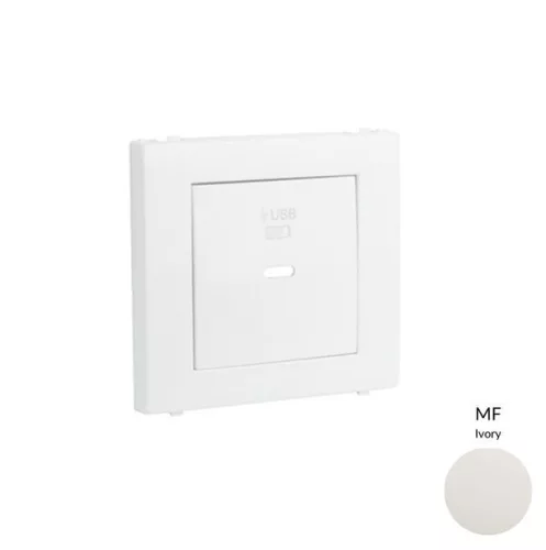 50676_TMF USB-C töltő aljzat fedél, elefántcsont