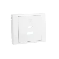   70674_TBR dupla töltő aljzat fedél (USB-A + USB-C), fehér