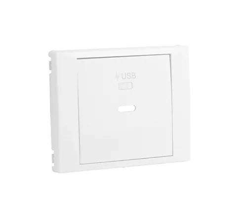 70676_TBR USB-C töltő aljzat fedél, fehér