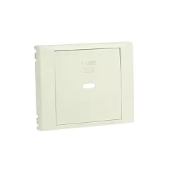 70676_TMF USB-C töltő aljzat fedél, elefántcsont