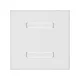 RFGB-20/W Üvegfelületű vezérlő, 2gombos, fehér