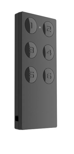 RF KEY-60/B hordozható vezérlő-fekete