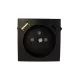 90650 TPM - Fedlap Francia dugalj + USB-A + USB-C aljzathoz, fekete
