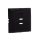 90675_TPM Fedlap dupla töltő aljzathoz (2x USB-C), fekete