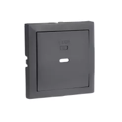 90676_TIS Fedlap USB-C töltő aljzathoz, szürke