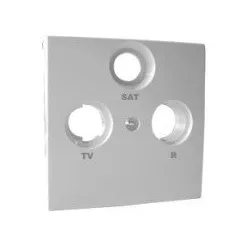 90684_TGE Fedlap R-TV-SAT csatlakozóhoz, jég