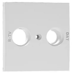 90687_TAL Fedlap R+TV/DAT csatlakozóhoz alumínium