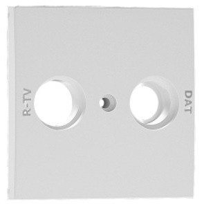 90687_TMF Fedlap R+TV/DAT csatlakozóhoz elefántcsont