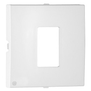 90751_TBR Fedlap RJ 45-ös csatlakozóhoz, fehér