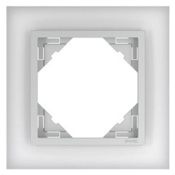 90910_TCA Crystal Egyes keret, kristály/alumínium