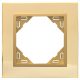 90910_TOU METALLO Egyes keret, arany/arany
