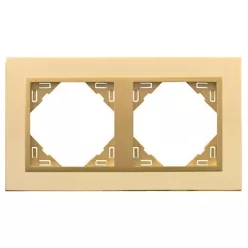 90920_TOU METALLO Kettes keret, arany/arany