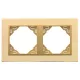 90920_TOU METALLO Kettes keret, arany/arany