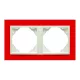 90920_TVG ANIMATO Kettes keret, piros