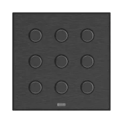 MSB3-90/BB Fém fali vezérlő, grafitfekete