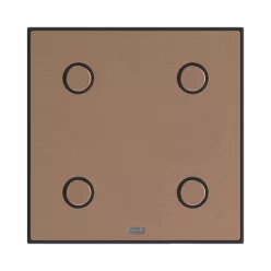 MSB3-40/CC Fém fali vezérlő, antik réz