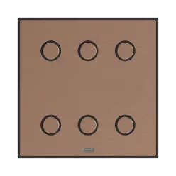 MSB3-60/CC Fém fali vezérlő, antik réz