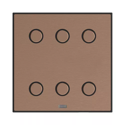 MSB3-60/CC Fém fali vezérlő, antik réz