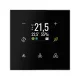 GRT3-70B Érintőgombos üvegtermosztát (fekete, szögletes)