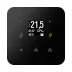 GRT3-270B Érintőgombos üvegtermosztát (fekete, lekerekített)