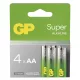 GP Super Alkáli elem AA 4db