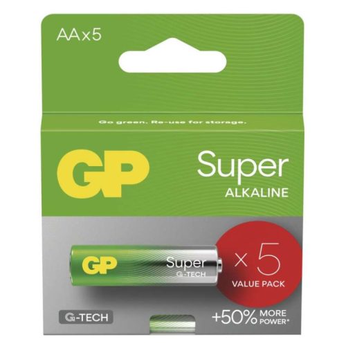 GP Super Alkáli elem AA 5db
