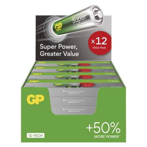 GP alkáli elem Extra AA 40db
