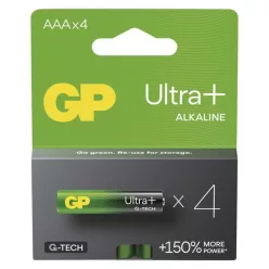 GP Ultra Plus Alkáli elem AAA 4db