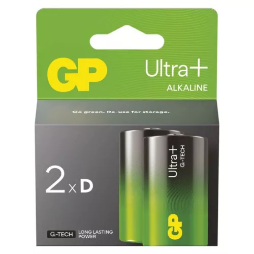 GP Ultra Plus Alkáli elem LR20 (D) 2db