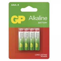 GP Alkaline elem LR03 (AAA), 4db