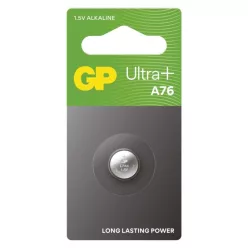 GP Ultra Plus Alkáli gombelem LR44 (A76F) 1db/bliszter
