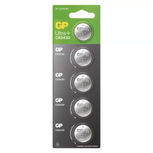 GP Ultra plus Lítium gombelem CR2430 5db/bliszter