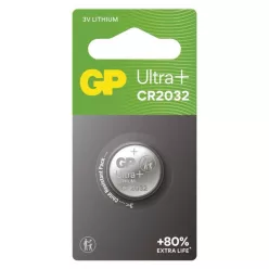 GP Ultra plus Lítium gombelem CR2032 1db/bliszter