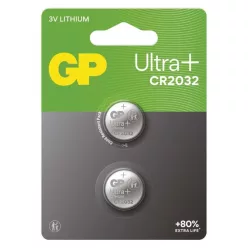 GP Ultra plus Lítium gombelem CR2032 2db/bliszter