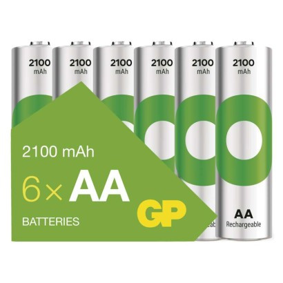 GP ReCyko NiMH Akkumulátor HR6 (AA) 2100mAh 6db