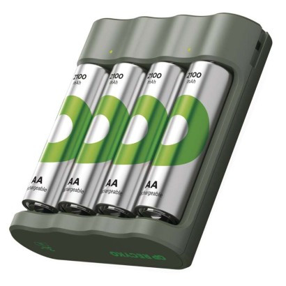 GP Akkumulátor töltő Eco E441+4xAA ReCyko 2100mAh