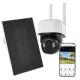 GoSmart Kültéri akkumulátoros kamera IP-1200 WASP wifivel és napelemmel