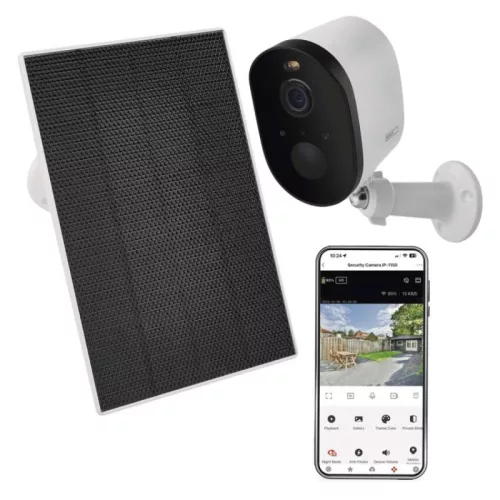 GoSmart Kültéri akkumulátoros kamera IP-1150 SNAP wifivel és napelemmel