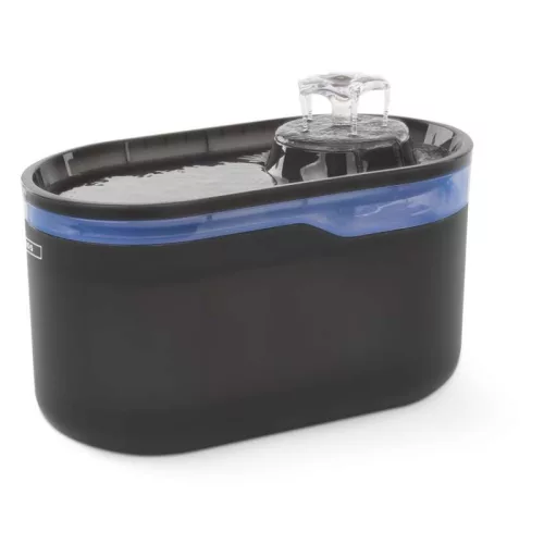 Pet Care háziállat itató, 2,6 l, szürke