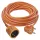 Hosszabbító 15 m / 1 aljzat / narancssárga / PVC / 250 V / 1,5 mm2