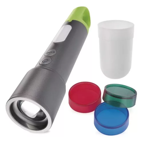 EMOS LED tölthető fém zseblámpa 600 lm, 1 200 mAh