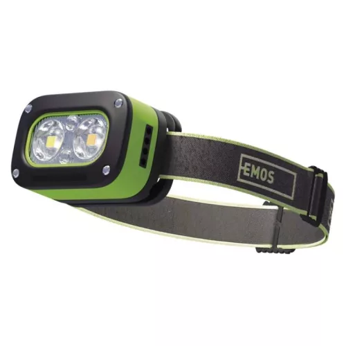 EMOS LED Fejlámpa tölthető P3545, 175 lm, 50 m, Li-pol 800 mAh