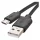 Töltő- és adatkábel USB-A 2.0 / micro USB-B 2.0, 2 m, fekete